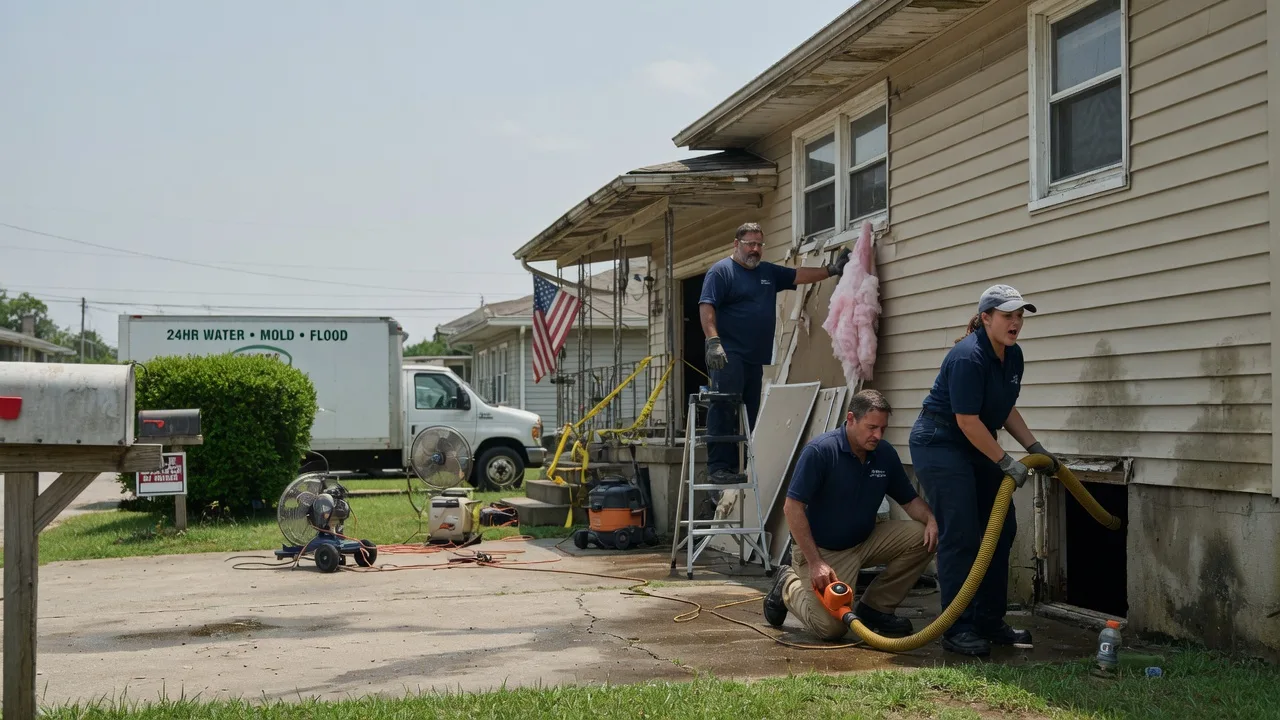 Water Damage Repair in Ellenboro, WV near me